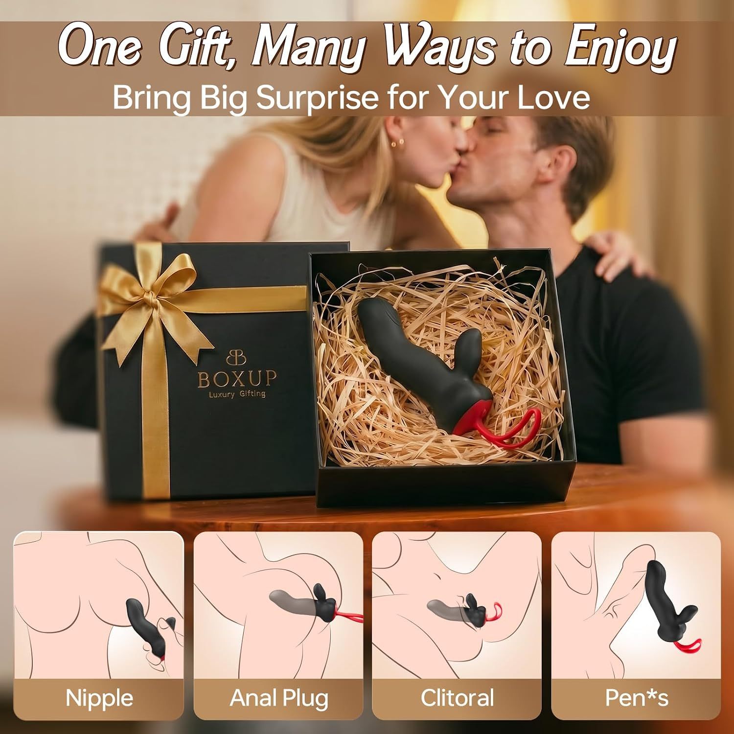 Smart 2-in-1 App-Controlled Dual Motor Vibrator - image 6
