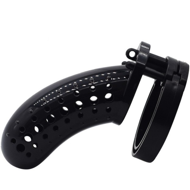 The Stockade Clear Cage Male Chastity Device -WeLovePlugs