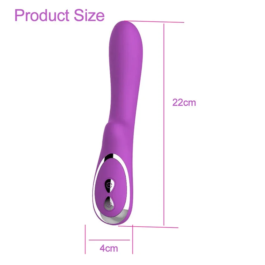 Vibrator-G-Spot-Dildo Clit-Massager-Female-Sex-Toys-Multispeed