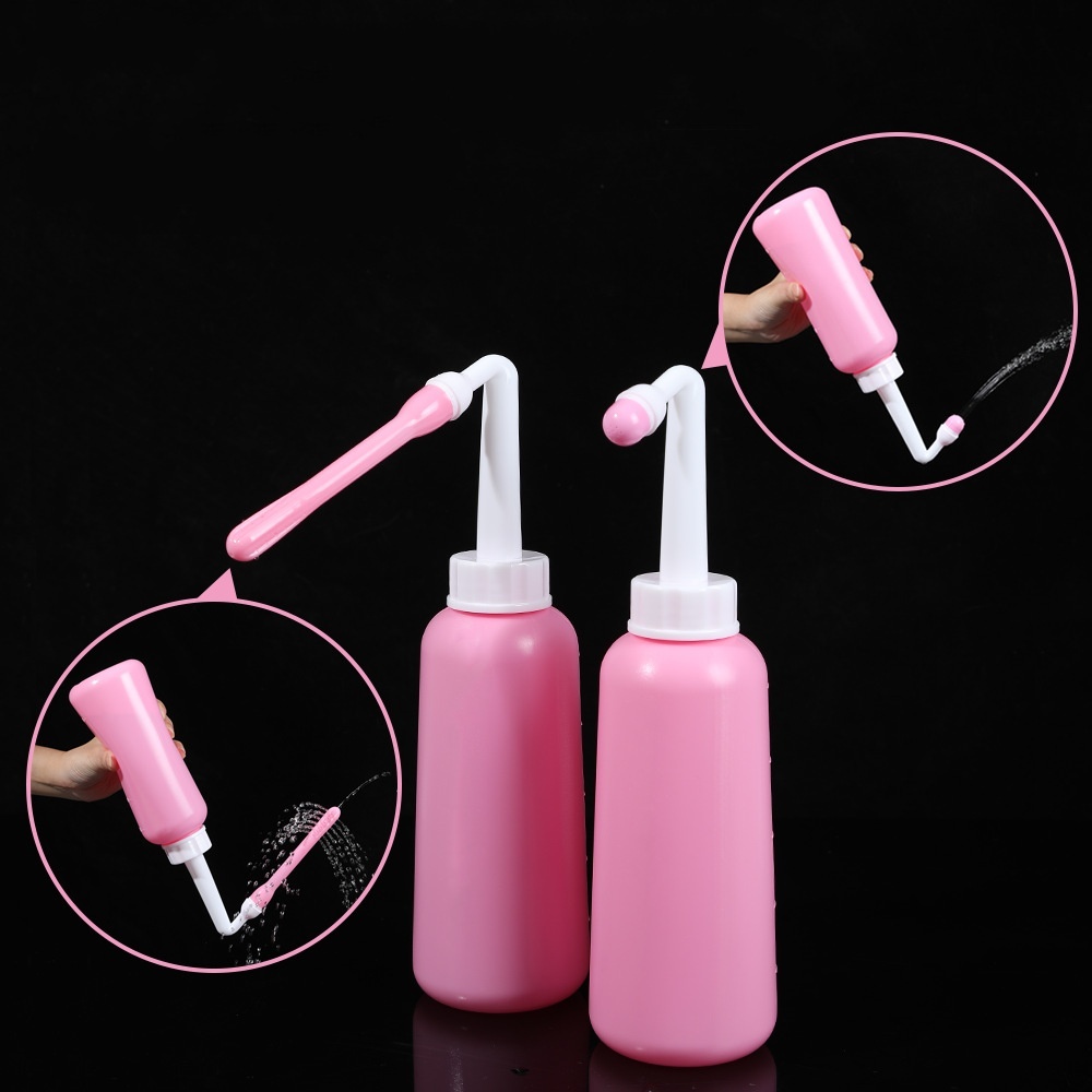 Portable Hygiene Bidet Bottle - Enema Anal Cleaner 500ml / 16.9 fl oz-WeLovePlugs