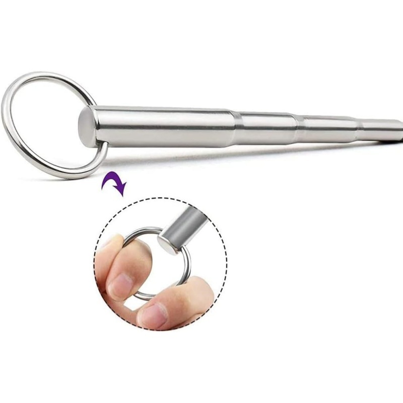 5.51'' Five Step Urethra Soudning Rod Penis Plug-WeLovePlugs