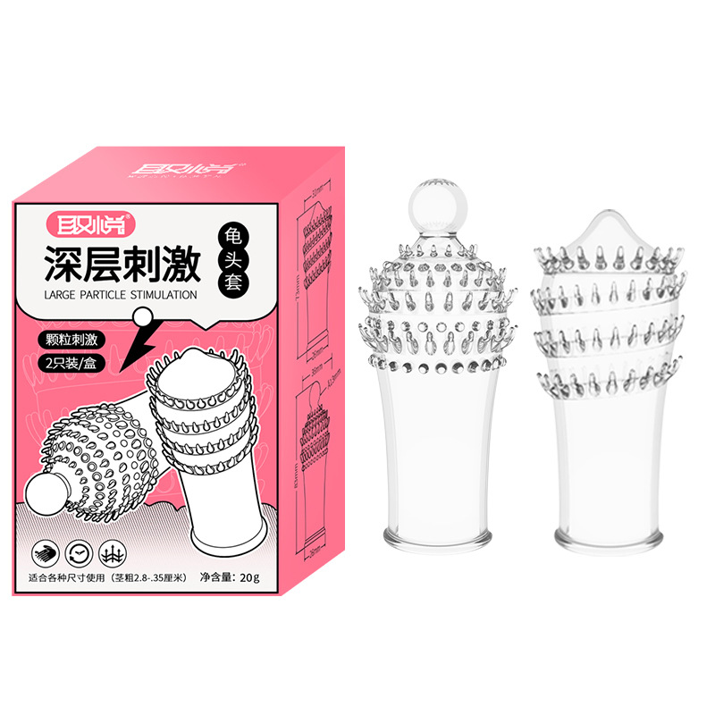 Penis Sleeve for Adult Sex Reusable Condoms -WeLovePlugs