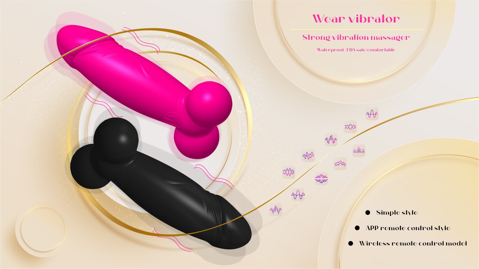 DeepLink App Control Dick Shape Vibrator-WeLovePlugs