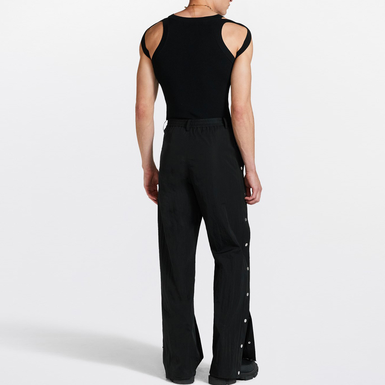 Men's Cut-Out Sexy Stretch Skinny T-Shirt - image 4