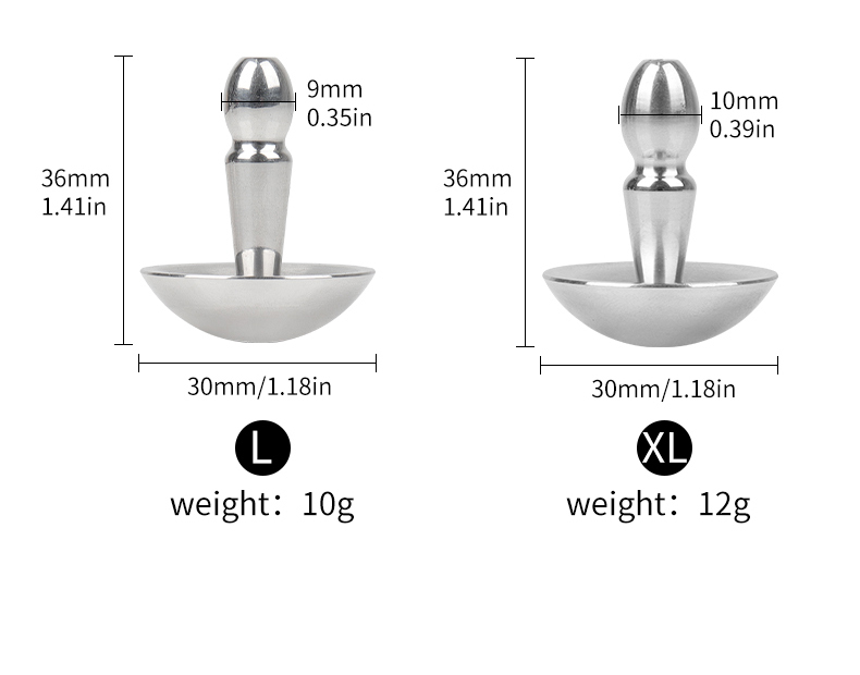Thermobead Stainless Steel Urethral Restraint
