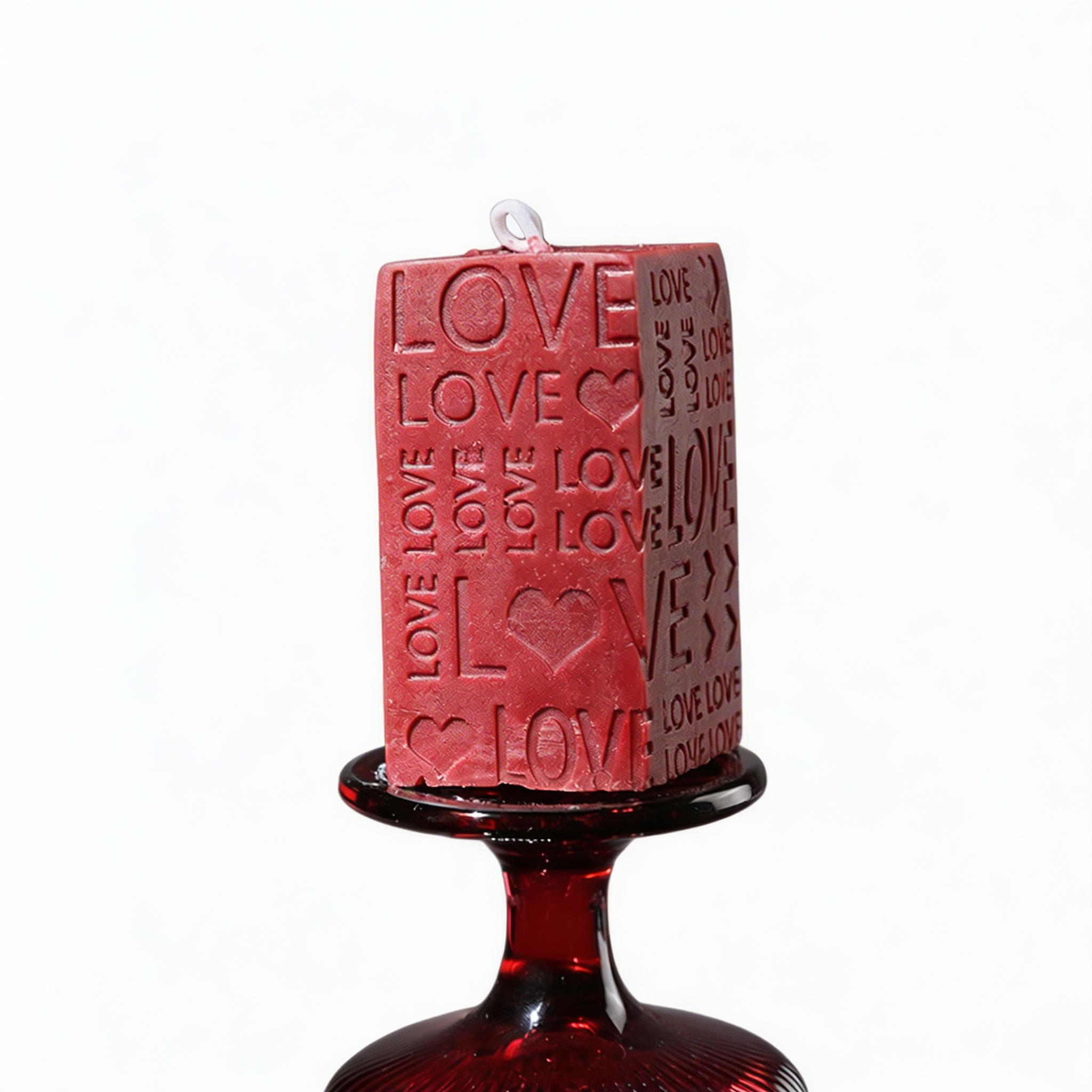 LOVE-Shaped Sensual Soy Wax Candle - image 6