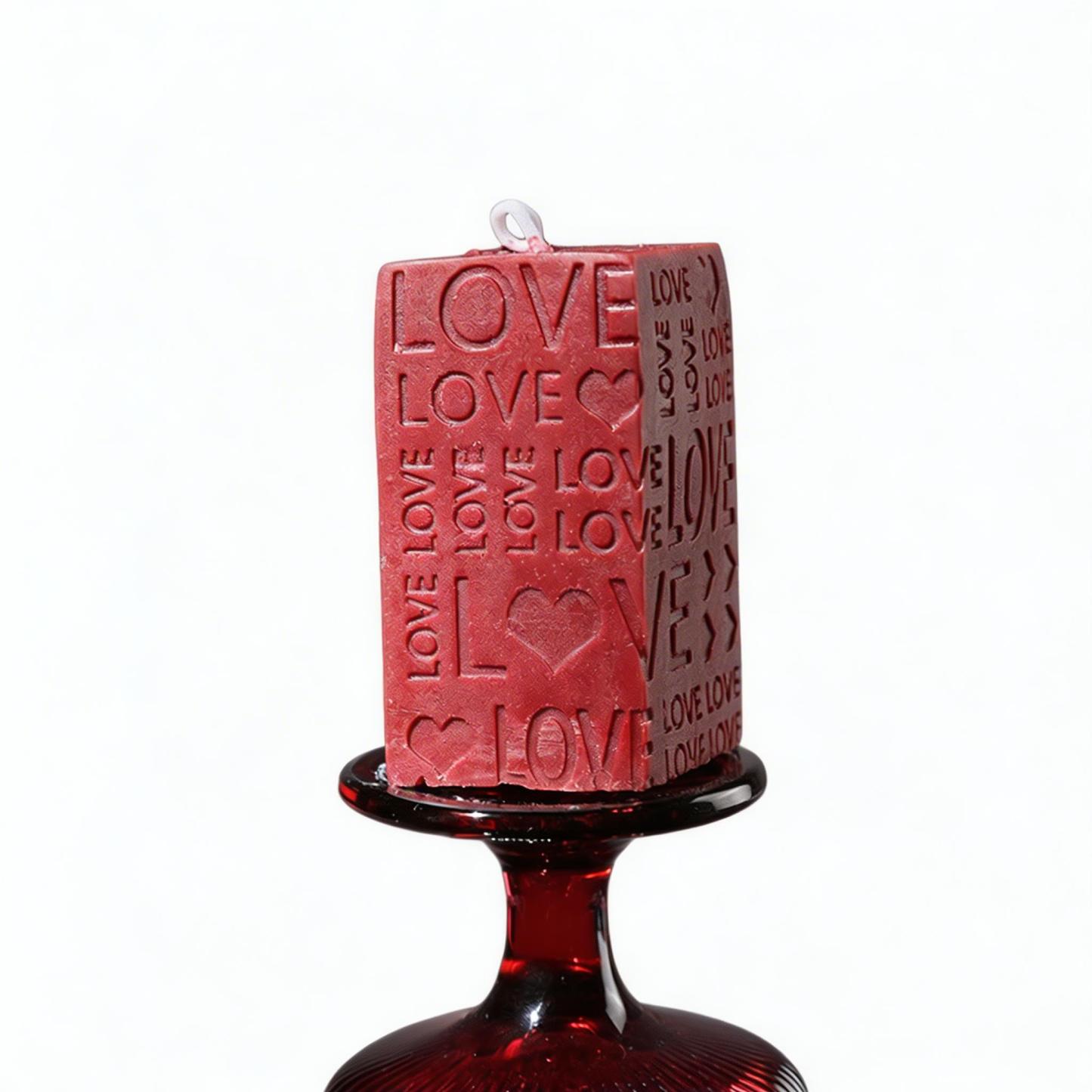 LOVE-Shaped Sensual Soy Wax Candle - image 6