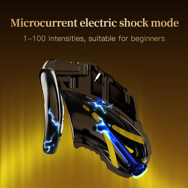 Electric Eel App-controlled Estim Chastity Cage - image 2