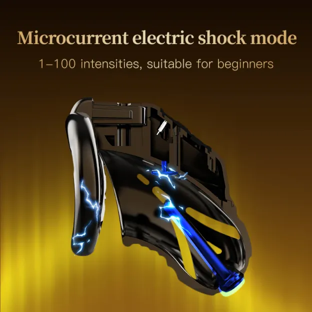 Electric Eel App-controlled Estim Chastity Cage - image 2
