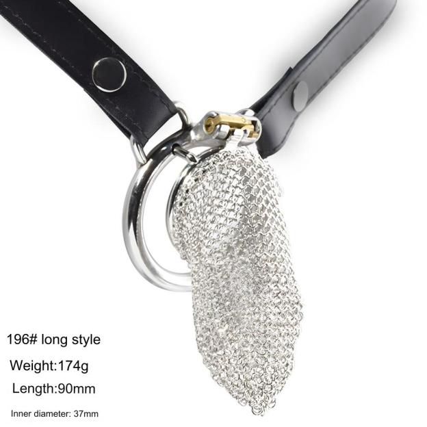 Chain Mail Plating Chastity Cage -WeLovePlugs