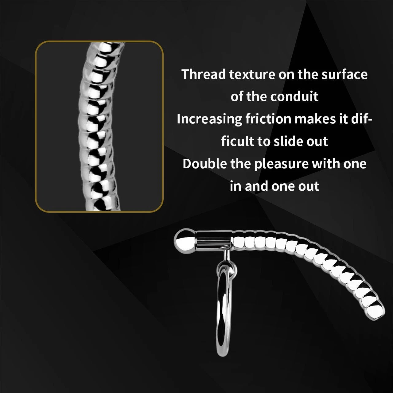 Penis Plug Stick Cock Ring - image 8