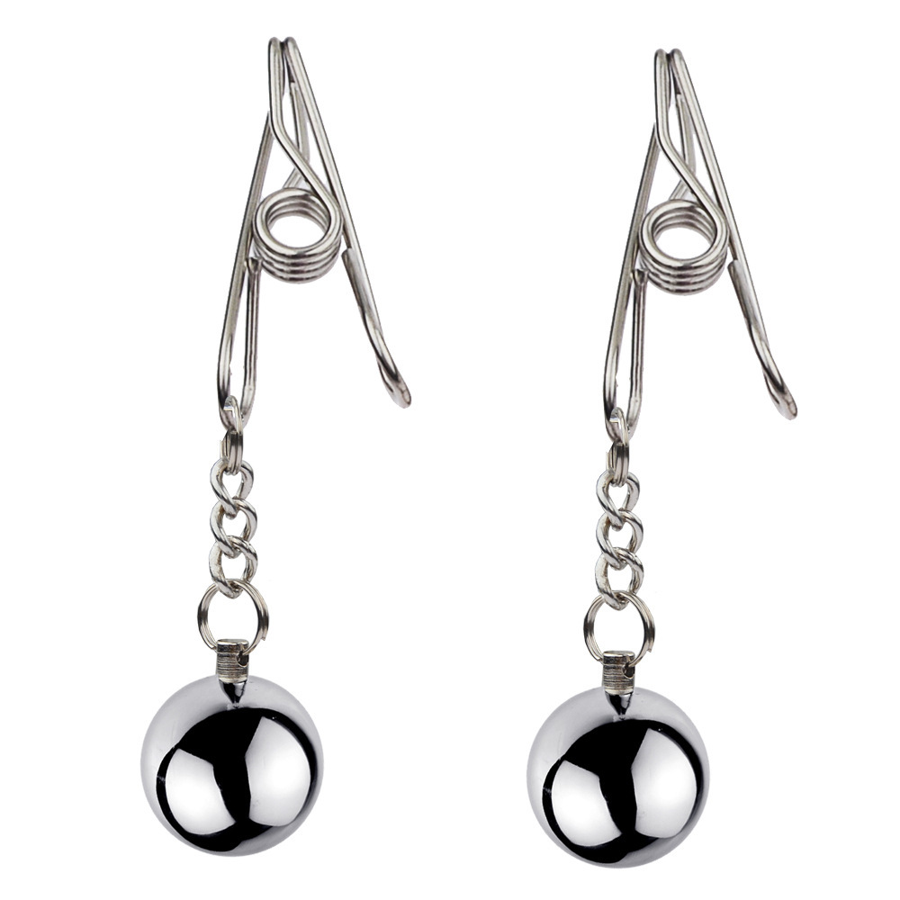 BDSM Stainless Steel Nipple Clamps Nipple Clips 