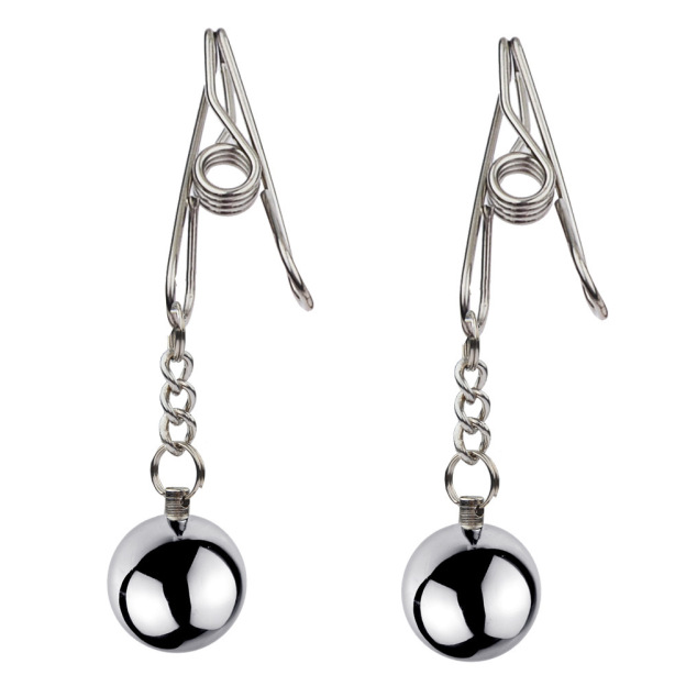 BDSM Stainless Steel Nipple Clamps Nipple Clips 