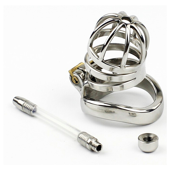 CX018 Chastity Device with Penis Plug-WeLovePlugs