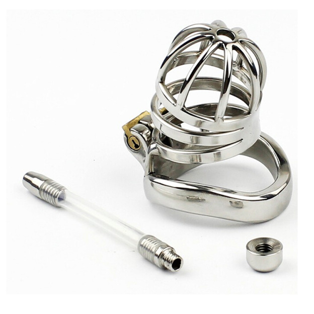 CX018 Chastity Device with Penis Plug-WeLovePlugs
