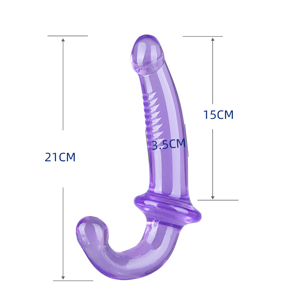 Strapless Strap-On Dildo Double End Dildo Butt Plug