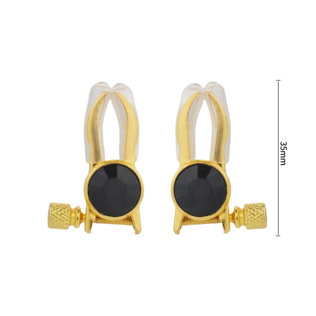 Crystal Base Adjustable Nipple Clamp - Black - image 12