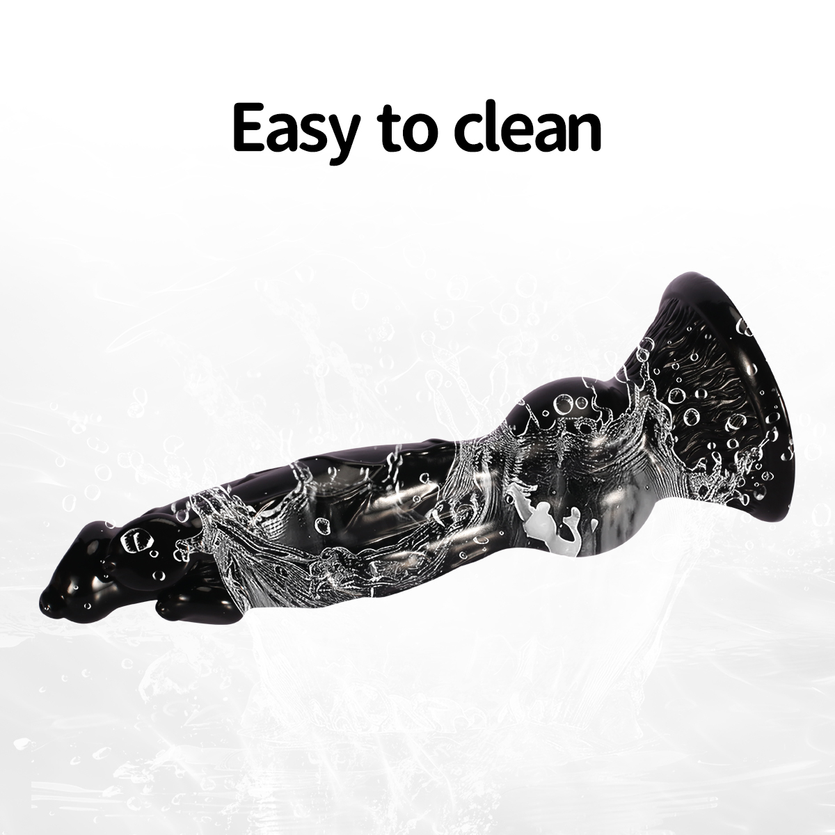 Triple-Knot Canine Fantasy Dildo - image 4