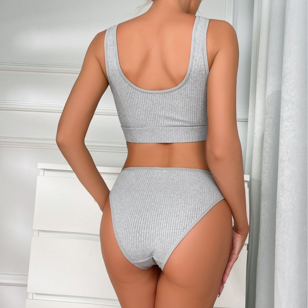 Sheer Lace Lingerie Set for Women – Deep V Teddy with G-String Panties-WeLovePlugs