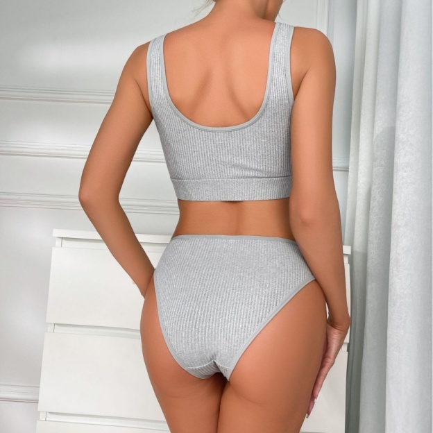 Sheer Lace Lingerie Set for Women – Deep V Teddy with G-String Panties-WeLovePlugs