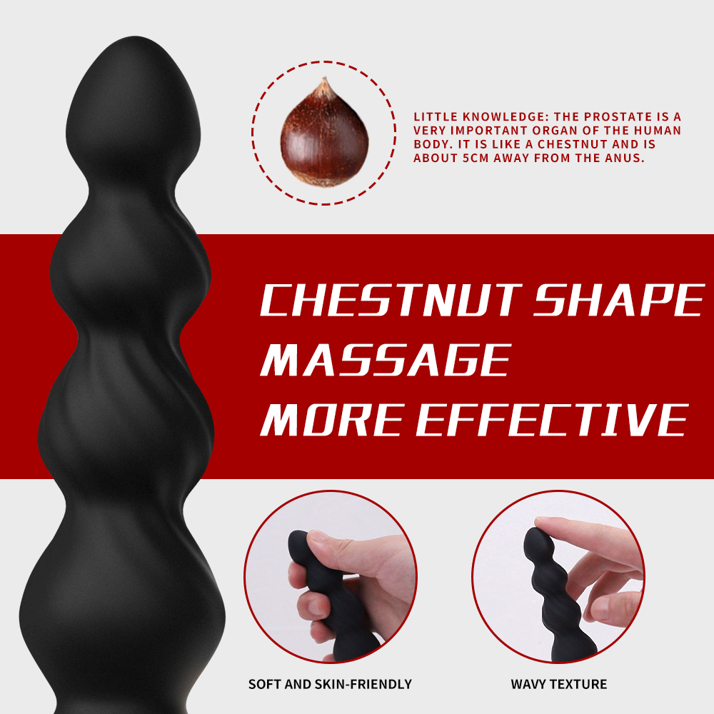 WavePulse Pro - 12X Vibrating Anal Beads