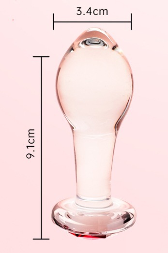 Lumin Crystal Glass Pleasure Wand