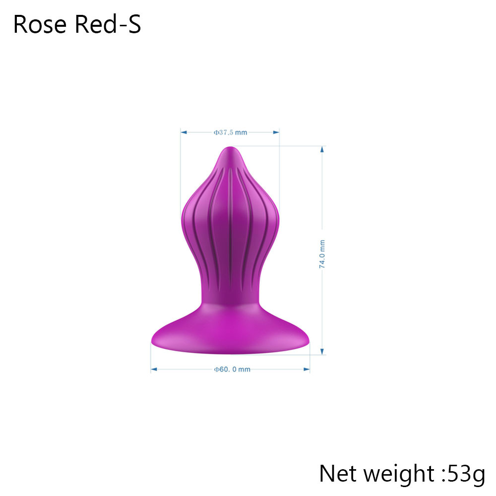 Beaded Style Silicone Anal Plug-WeLovePlugs