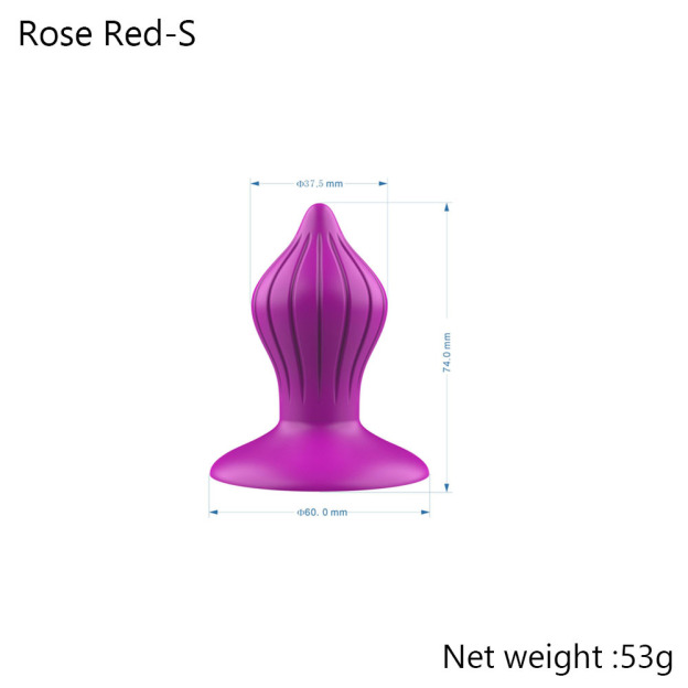 Beaded Style Silicone Anal Plug-WeLovePlugs