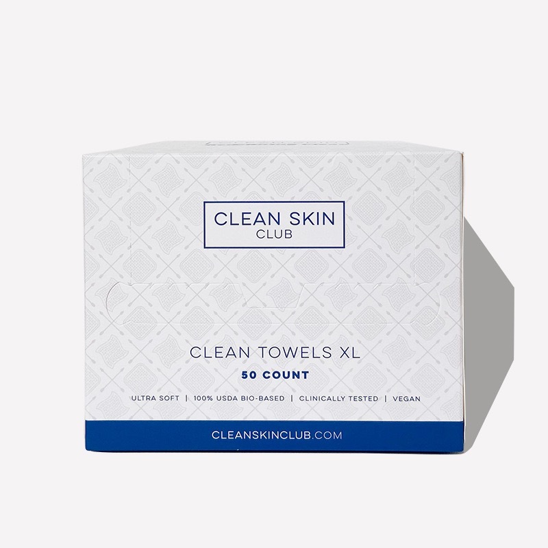  100% USDA Biobased Face Towel, Disposable Face Towelette, Eczema Association Accepted, Makeup Remover Dry Wipes, Ultra Soft