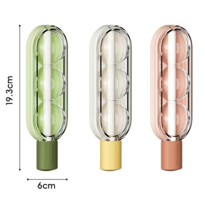 Tanghulu-Shaped Silicone Ice Mold & Straw Dispenser – 2-in-1 Mold for Fun Ice Pops & Drinks, Non-Stick & Easy Release