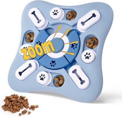 Interactive Dog Puzzle Toy for Large, Medium, Small Smart Dogs - Enrichment and Mental Stimulation for Training - Treat Chew Gifts for Dogs Puppies & Cats