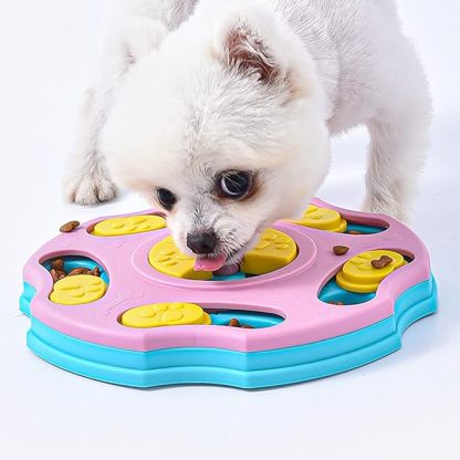 Puzzle Toy for Large, Medium, Small Smart Dogs - Enrichment and Mental Stimulation for Training - Treat Chew Gifts for Puppies & Cats