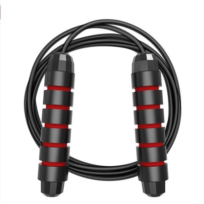 Jump Rope, Tangle-Free Rapid Speed Jumping Rope Cable with Ball Bearings for Women, Men, and Kids, Adjustable Steel Jump Rope Workout with Foam Handles for Fitness, Home Exercise & Slim Body