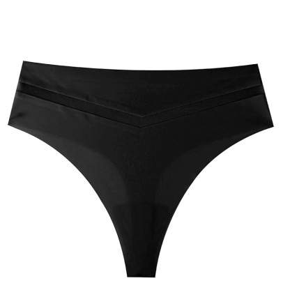 Seamless Women Underwear Thongs,No Show Ladies Thong,No Line Workout Breathable Comfortable Panties,Soft Undies