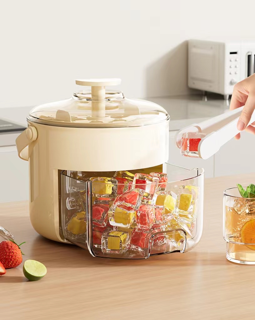 Push-Drawer Ice Bucket