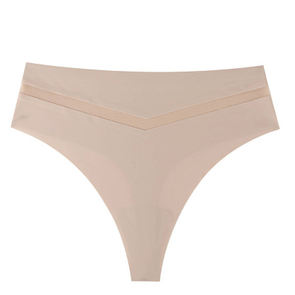 Seamless Women Underwear Thongs,No Show Ladies Thong,No Line Workout Breathable Comfortable Panties,Soft Undies