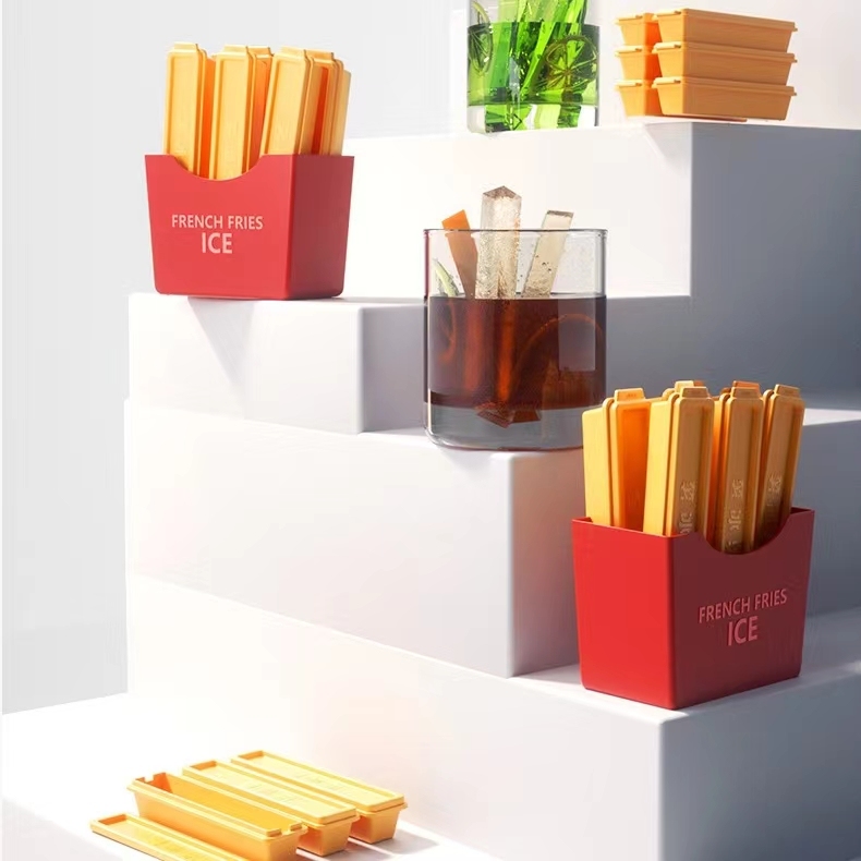 Happy Ice Stick – Fun Ice Pops with French Fry Design