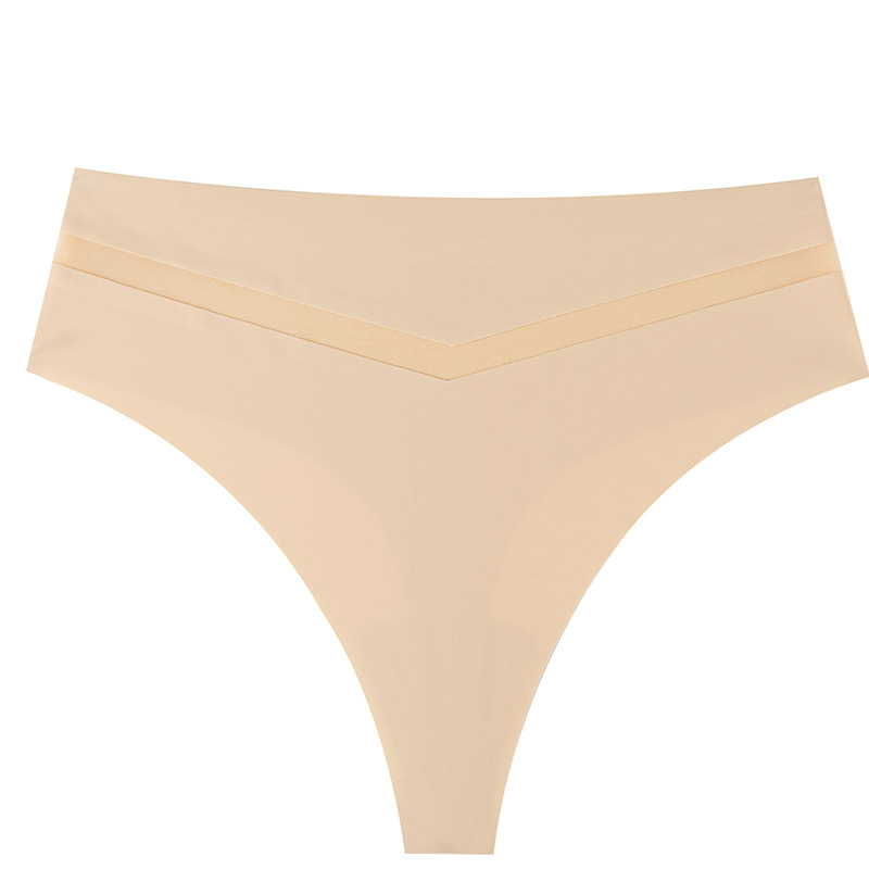 Seamless Women Underwear Thongs,No Show Ladies Thong,No Line Workout Breathable Comfortable Panties,Soft Undies