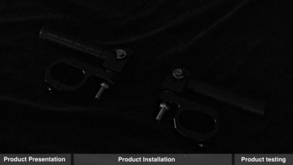 CNC Aluminum Rear Foot Pegs for Honda CT125 Trail 125/Hunter Cub