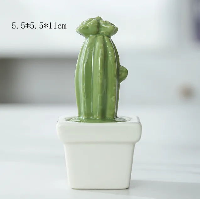 Foolproof Greenery: Glass Potted Cactus for the Not-So-Green-Thumbed