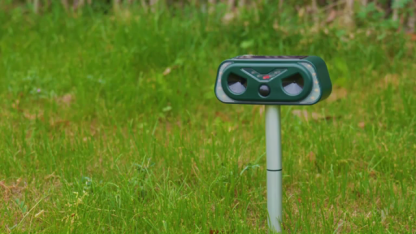 2 Pack Solar Ultrasonic Animal Repellent Outdoor