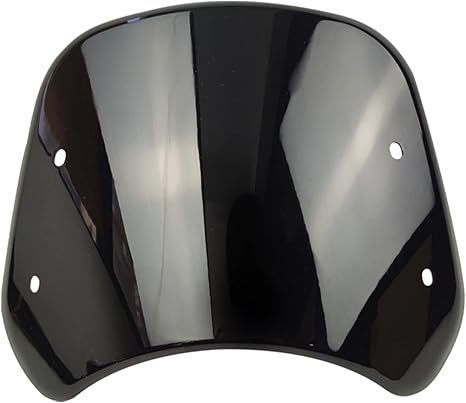 Universal Motorcycle Windshield Wind Deflector – For 5"-7" LED Headlights
