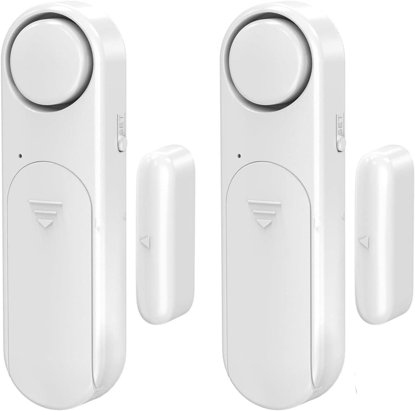 Window & Door Entry Alarm (2-Pack) – 120dB Security Sensor for Home & Child Safety