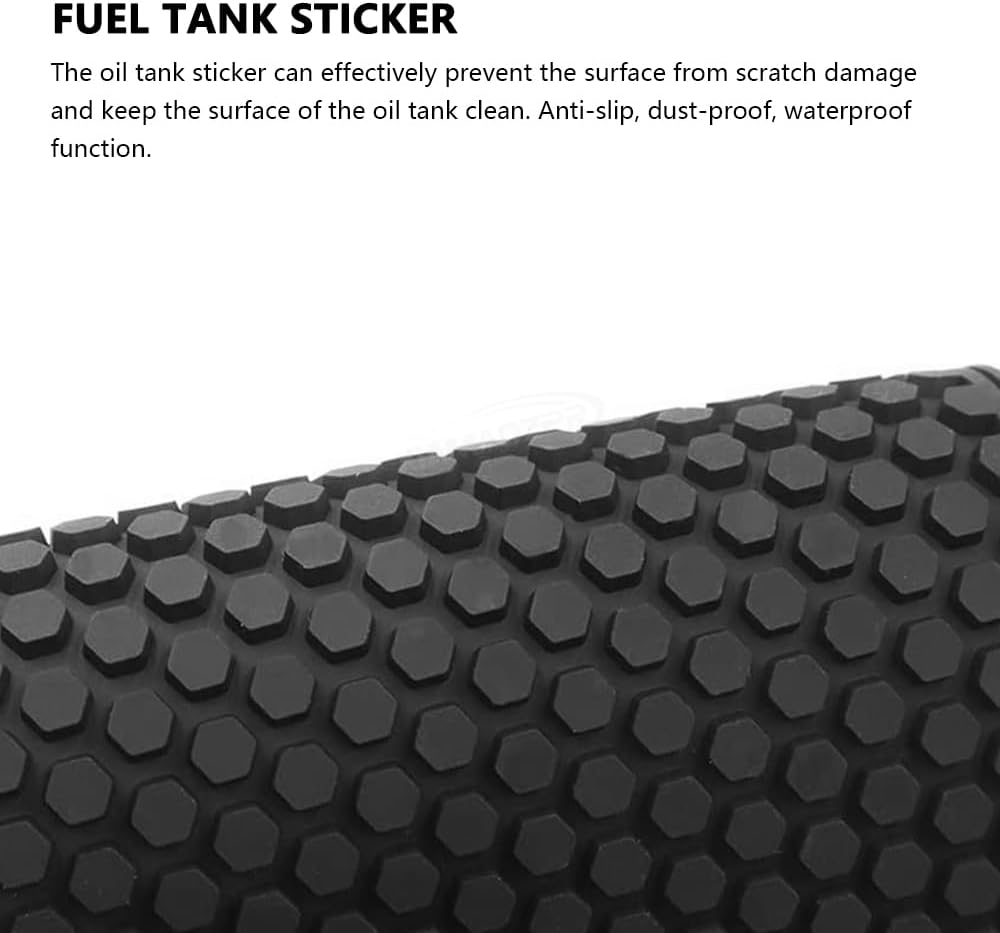 Anti-Slip Tank Grips for Kawasaki Ninja ZX6R/ZX-636 (2009-2025)