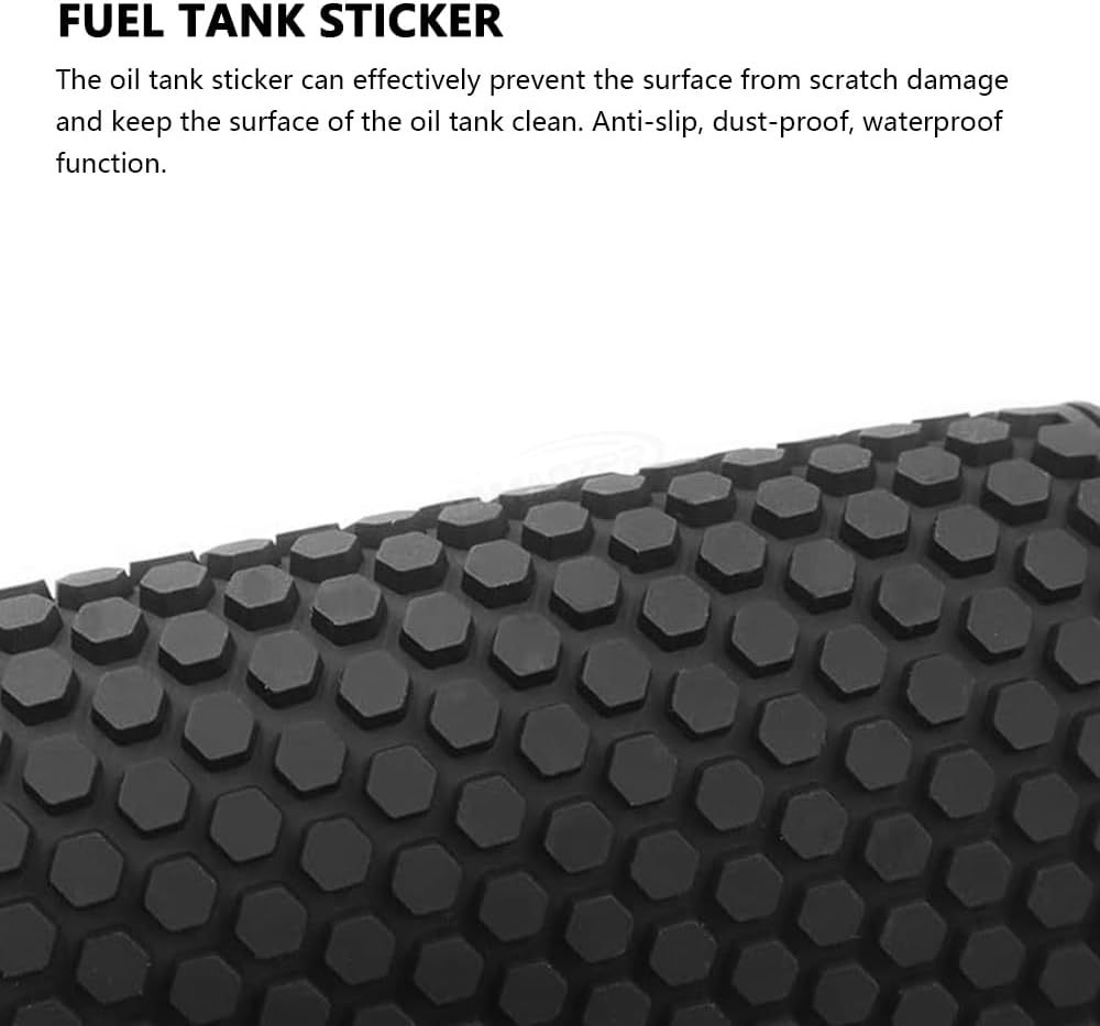 Anti-Slip Tank Grips for Kawasaki Ninja ZX6R/ZX-636 (2009-2025)