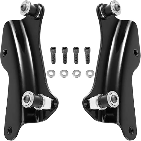 Chrome 4-Point Docking Hardware Kit for Harley Touring 2014-2025 Models