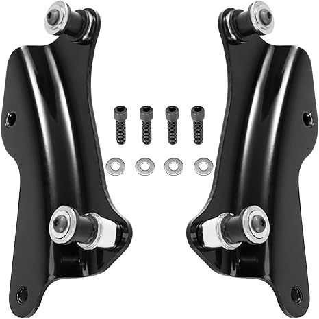 Chrome 4-Point Docking Hardware Kit for Harley Touring 2014-2025 Models