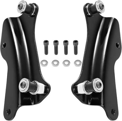 Chrome 4-Point Docking Hardware Kit for Harley Touring 2014-2025 Models