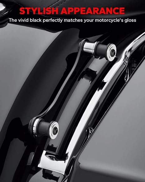 Chrome 4-Point Docking Hardware Kit for Harley Touring 2014-2025 Models