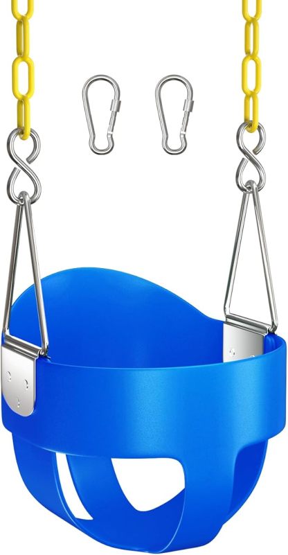 High Back Full Bucket Toddler Swing Seat Infant Swing